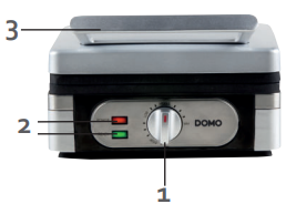 DOMO-DO9047W-N-Handleiding-Waffle-Maker-figure-1