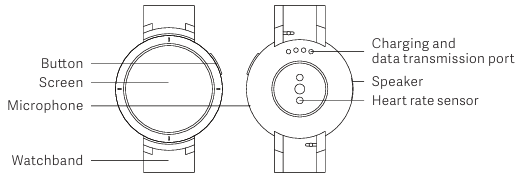 Amazfit-Verge-White &-Black-Smart-Watch-product