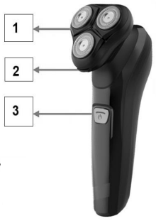 Anko-AD-1002-Cordless-Rotary-Shaver-Fig-2