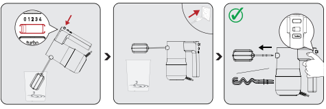 Beko HMM 81504 BX 500 W Hand Mixer