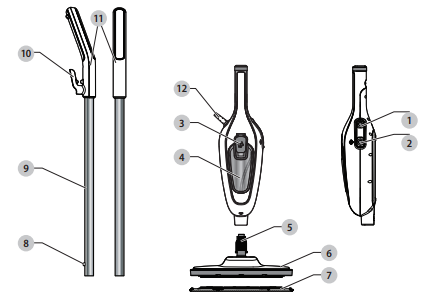 Black-And-Decker-HSM13E1-Steam-Mop-figure-1