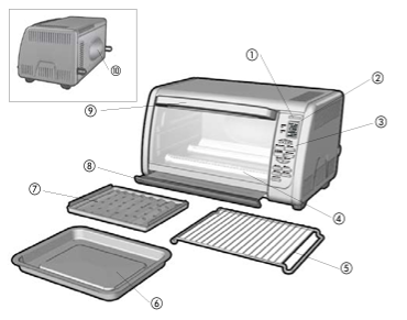 Black & Decker-CTO6335S-Countertop-Convection-Oven-figure-1