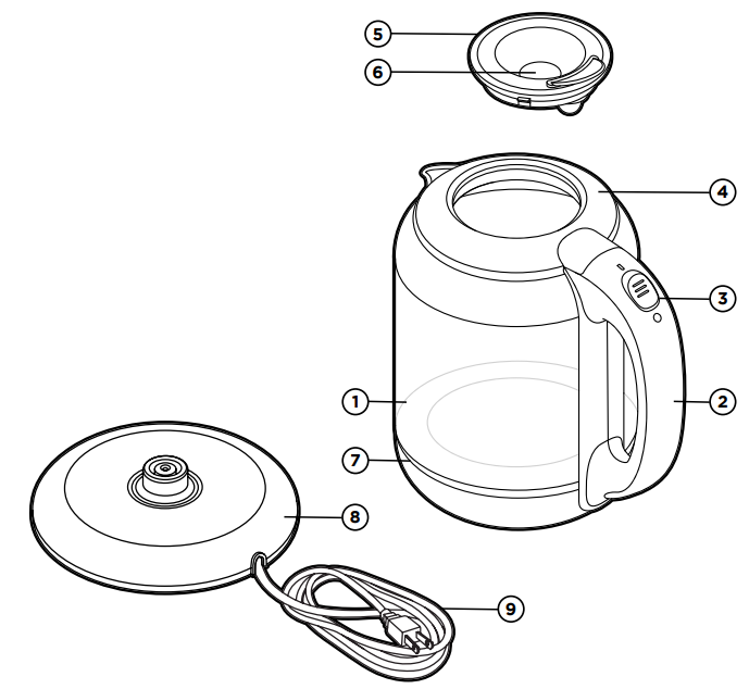 CHEFMAN-RJ11-17-GM-EF-Cordless-Kettle-figure-1