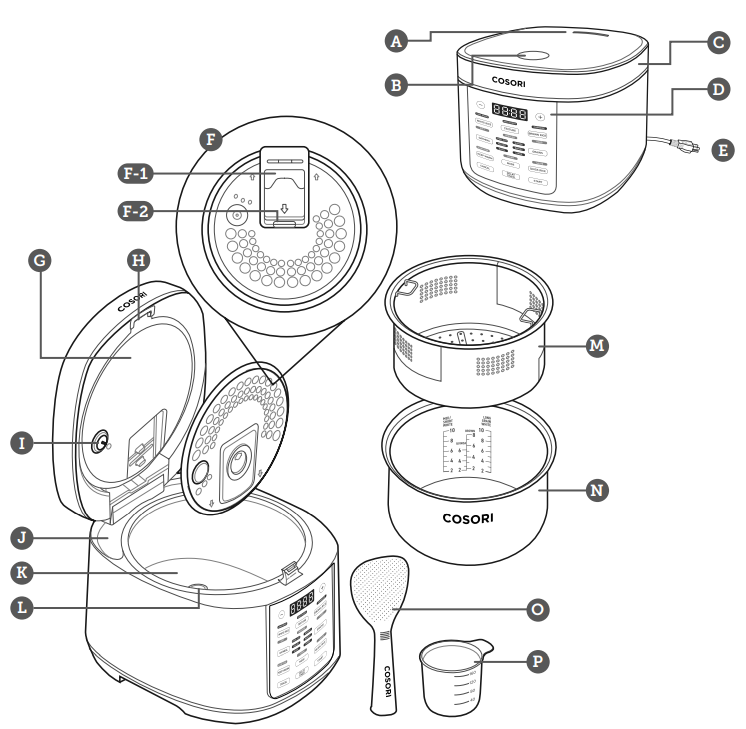 Cosori-5.0-Quart-Rice-Cooker-Fig-2