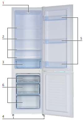 DOMO-DO91308C-Fridge-Freezer-Combination-figure-1