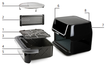 Domo-DO544FR-1800-W-Deli-Air-Fryer-figure-1