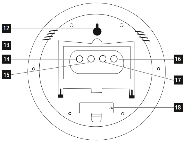 Hama-00 222214-ISCHIA-Radio-Wall-Clock-Fig-5