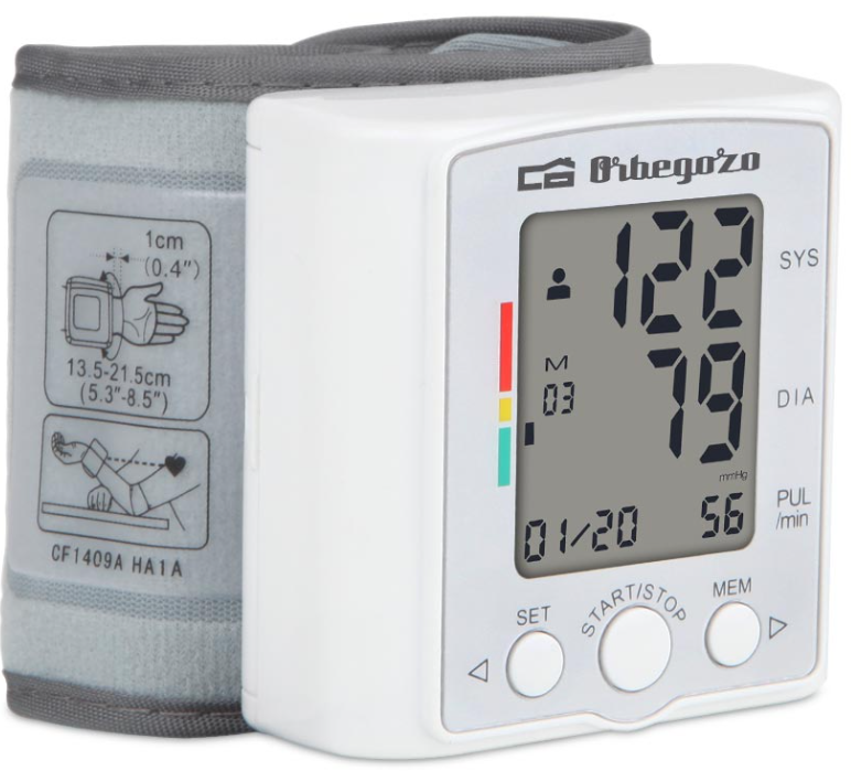 Orbegozo-IM TES-3650-Wrist-Blood-Pressure-Monitor-Product