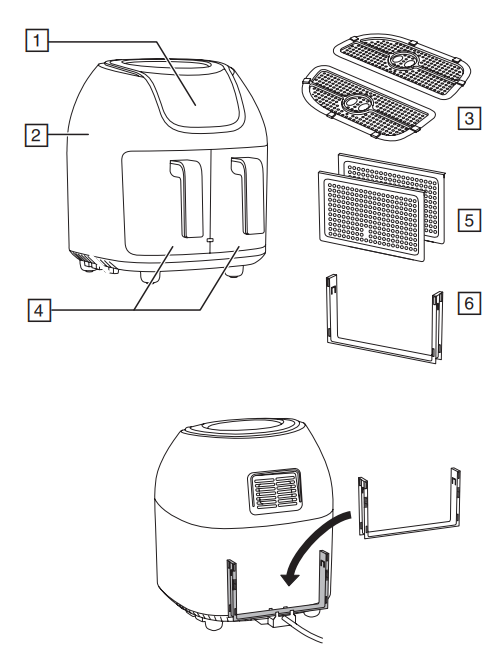 Russell-Hobbs-RHAF2729-Dual-Basket-Air-Fryer-figure-1