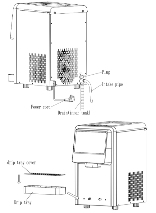 Vevor-SKF-S25J-Counter-Top-Cube-Ice-Maker-figure-5