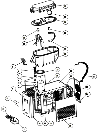 Vevor-XC16A-Commercial-Slushy-Machine-figure-1