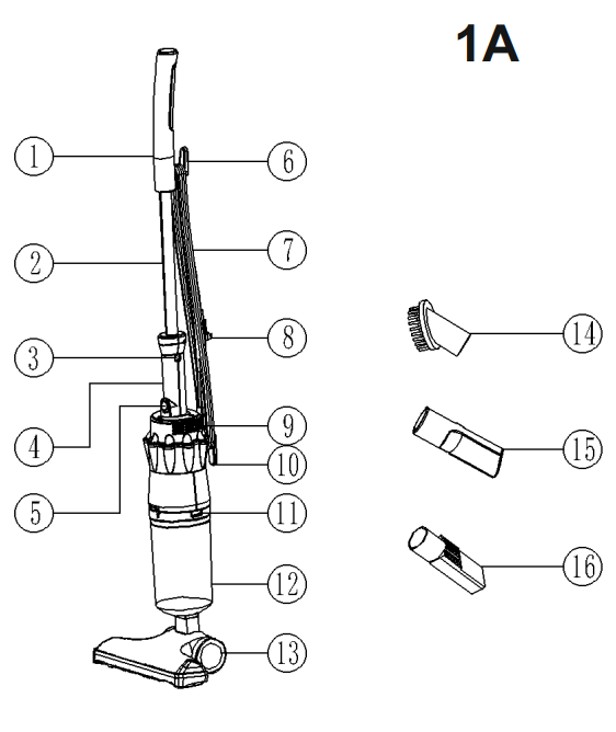 ADLER-AD-7049-Handheld-VacuumCleaner-FIG-1