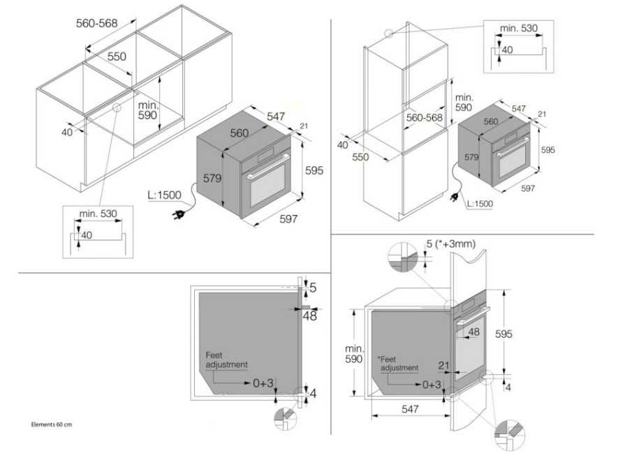 ASKO-OP8678G-Built-In-Pyrolitic-Oven-figure-2