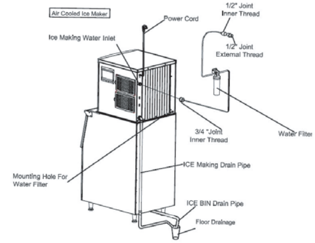 AVANTCO-194MC35022FA-Modular-Ice-Machine-figure-1