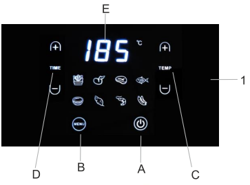 Adler-AD-6316-Air-Fryer-with-Glass-Bowl-figure-1