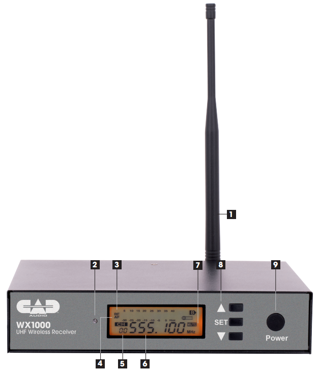 CAD-Audio-WX1000BP-Wireless-Microphone-System-figure-2