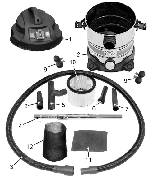 Clarke-CVAC30SSR -Wet &-Dry-Vacuum-Cleaner-figure-2