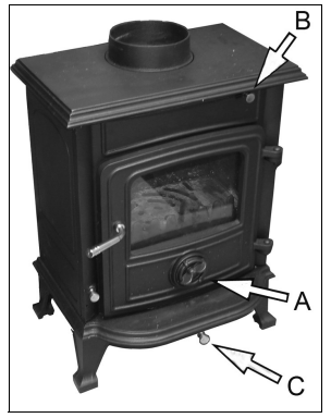 Clarke-DL0-Chesterford-Cast-Iro-Stov-figur-11