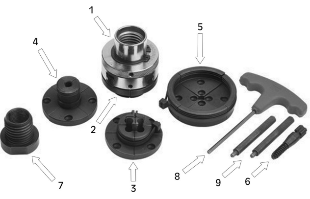 Clarke-DL0524 2”-Mini-Chuk-Set-fig-1