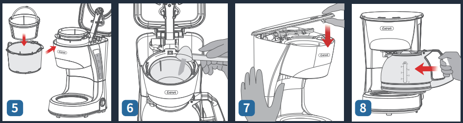 GEVI-GECMD008-U-4-Cup-Drip-Coffee-Machine-FIG-11