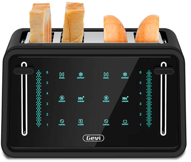 GEVI-GETAE402-U-LED-Display-4-Slice-Toaster-product