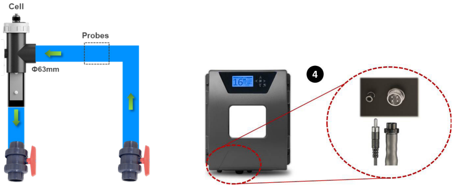 Hayward-AquaRite-Flo-Advanced-Salt-Chlorinator-figure-9