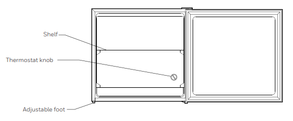 -Honeywell-H11MFB-1.1-Cubic-Feet-Compact-Freezer-FIG-1