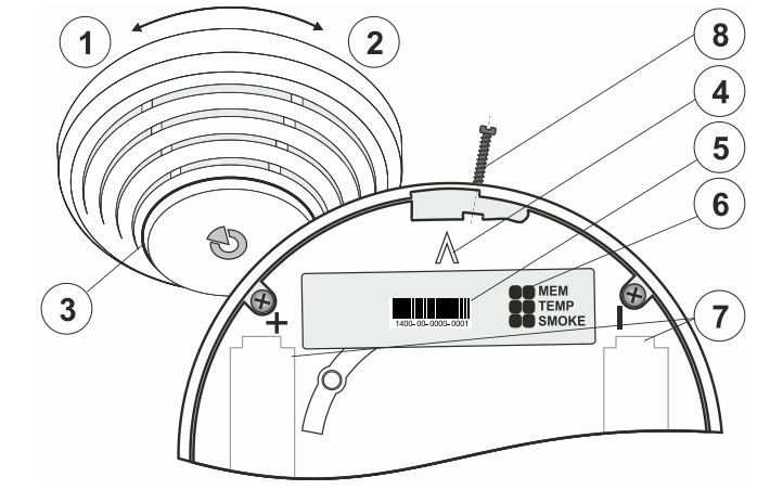 JABLOTRON-JA-150ST-Smoke-And-Heat-Detector