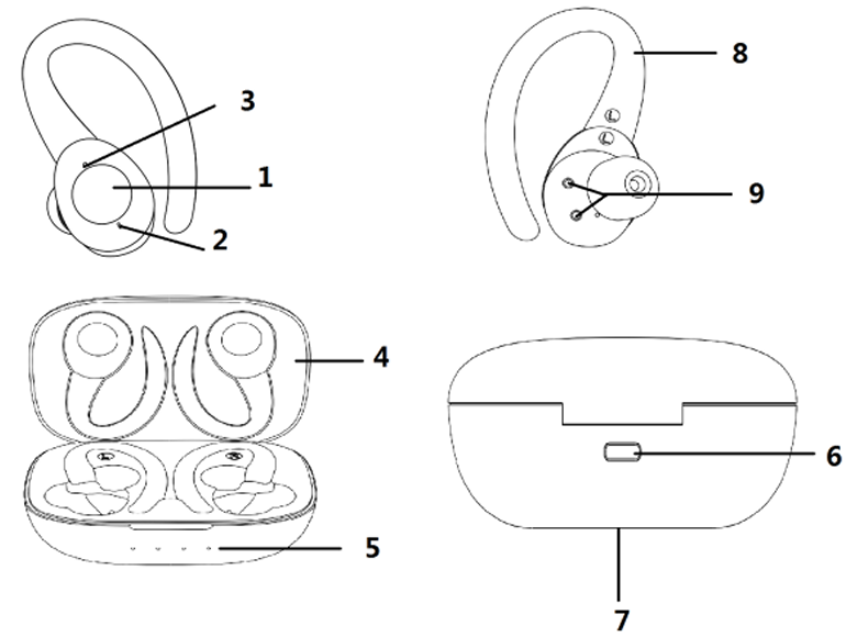 K-Mate-BTH033-Bluetooth-Stereo-Headset-figure-1