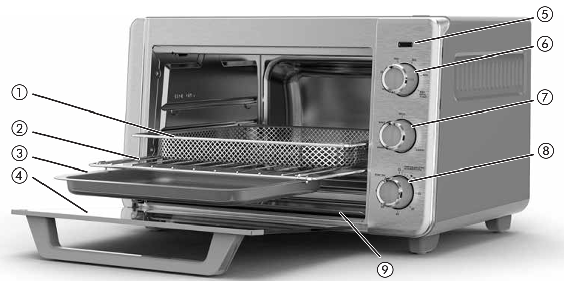 PowerXL TO6030-1SP Air Fry Oven