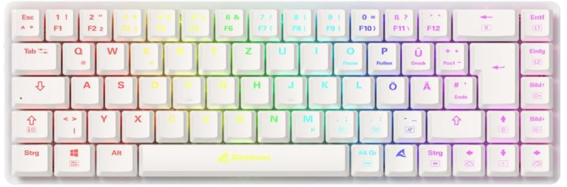 Sharkoon-PureWriter-W65-Wireless-keyboard- product