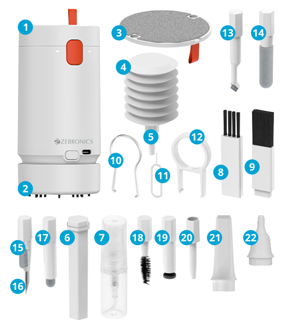 ZEBRONICS-ZEB-CK500-Cleaning-Kit-Intructions-FIG-1