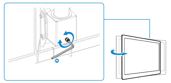 Waste disposal and recycling symbols for mount packaging
