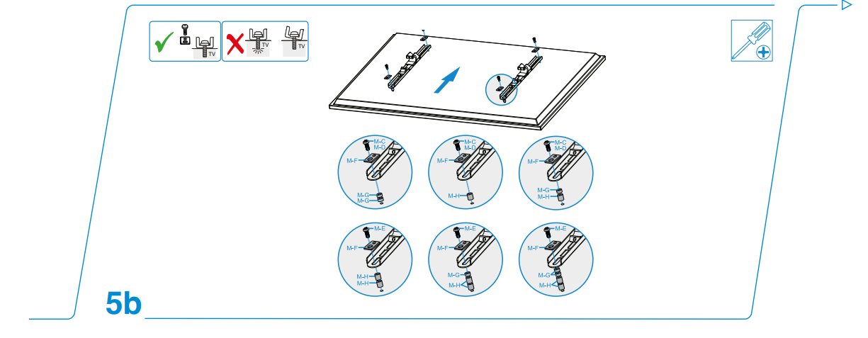Ceiling mount assembly instructions illustration