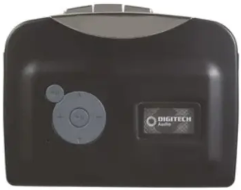 Image of the cassette to MP3 converter with USB port and buttons