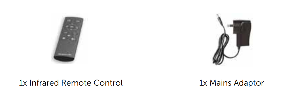 Rear panel connections including HDMI ARC, TOSLINK, and Aux ports