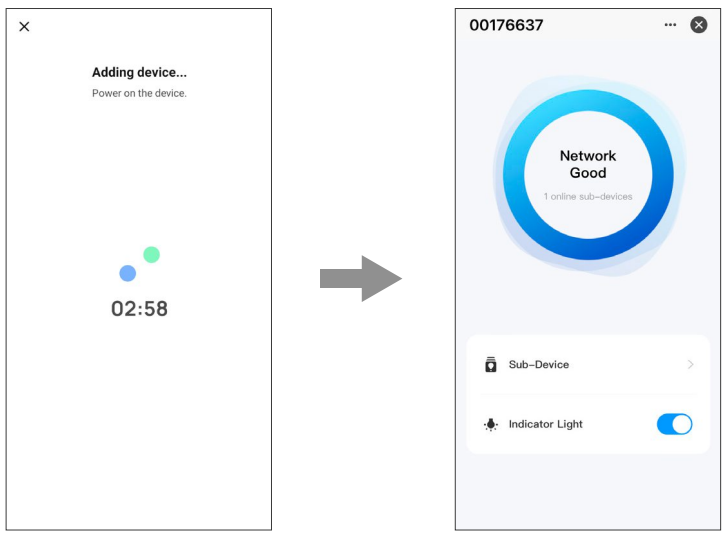 Hama 00176637 smart hub integrated with third-party Matter-compatible app