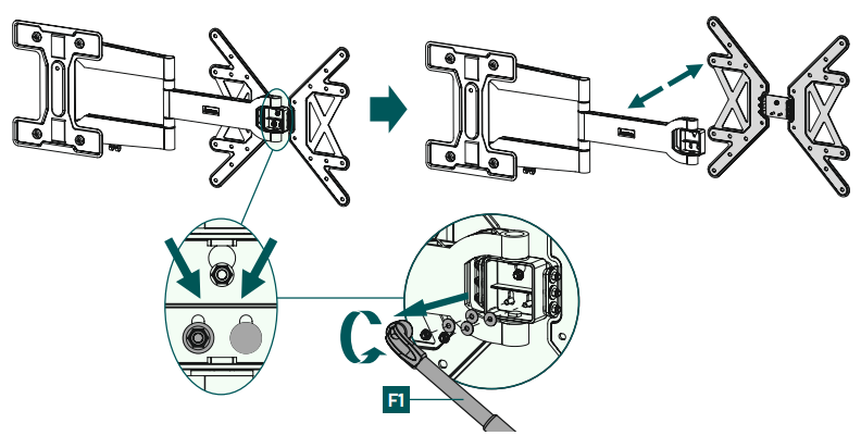 Hama-00220854-TV-Wall-Bracket=-Installation-fg-3