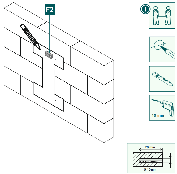 Hama-00220854-TV-Wall-Bracket=-Installation-fg-4