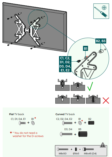Hama-00220854-TV-Wall-Bracket=-Installation-fg-7