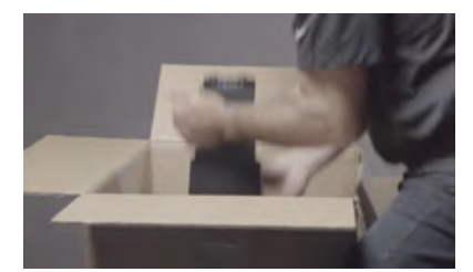 Sliding locking clips on GT1 handheld holder to secure scanner