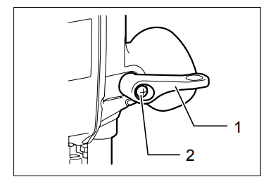 Holding workpiece with both hands while using Makita RP0900
