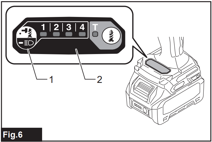 Makita-TD004G-Cordless-Impact-Driver-fig-6