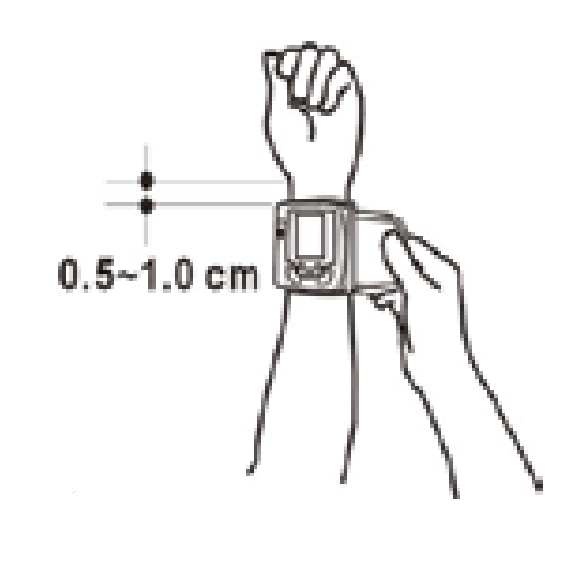Inserting AAA batteries into Ozeri BP2M blood pressure monitor