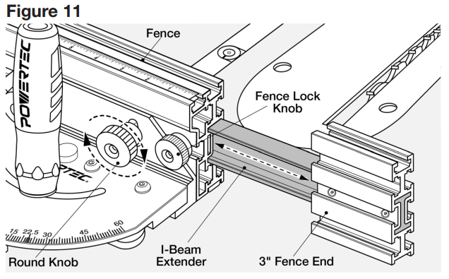 POWERTEC-71766-Miter-Gauge-Fence-System-figure-12