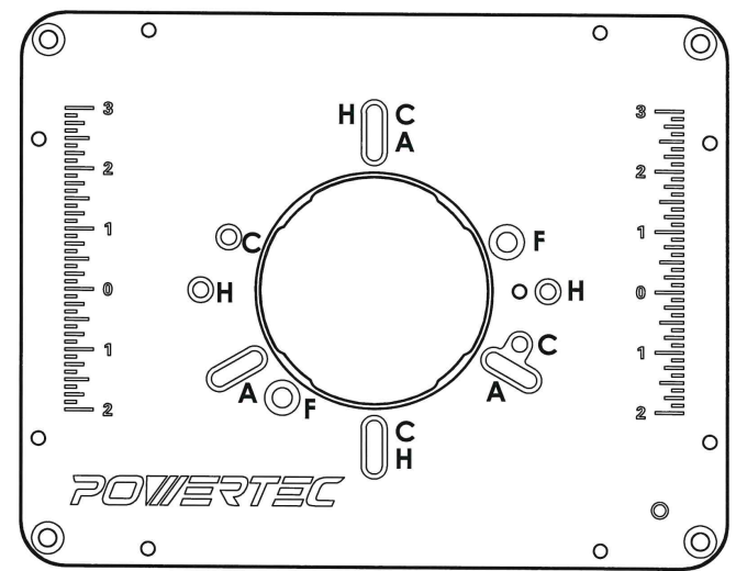 POWERTEC-71850-Router-Table-Insert-Plate-figure-4