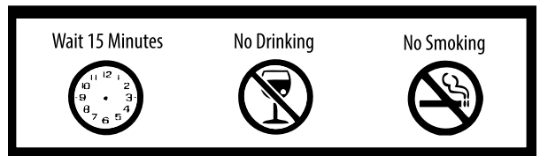 User inserting AA battery into the PROTECH QM7320 unit