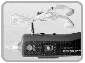 PROTECH XC5090 connected to telephone line for testing