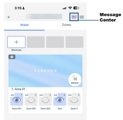 Pet immunity feature demonstration in outdoor setting