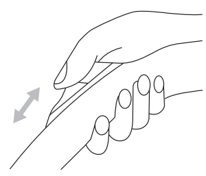 Crevice nozzle attachment